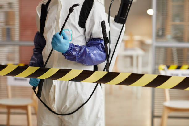 Professional Trauma Scene Cleanup technician working in Robbins, IL